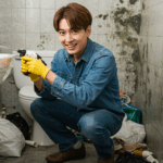 不用品と遺品整理でカビ対策