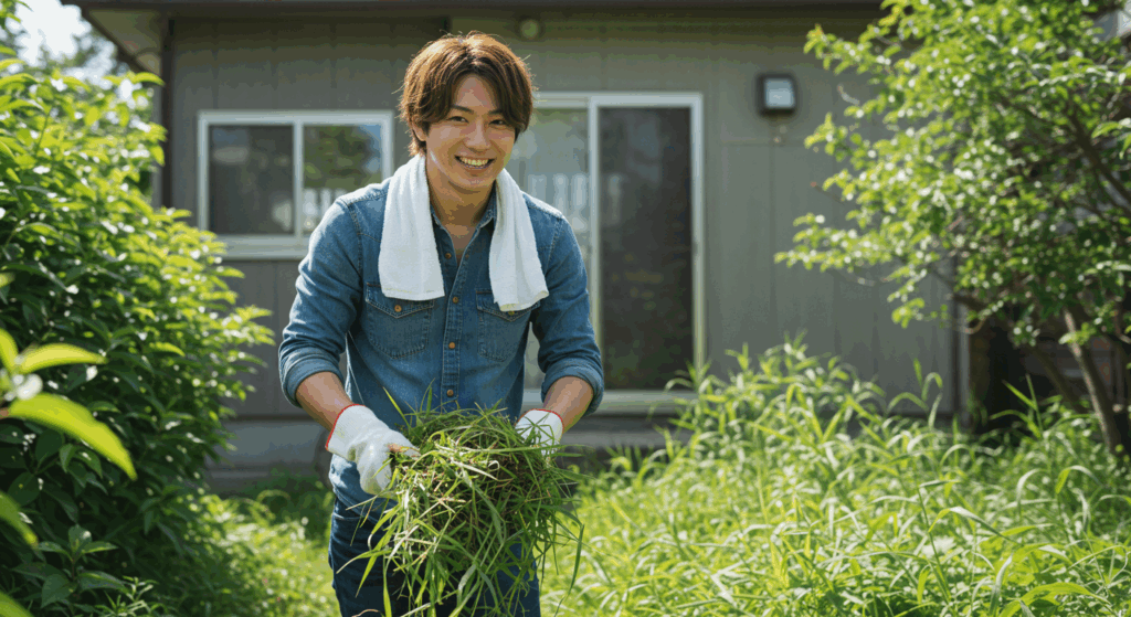 雑草 草刈り