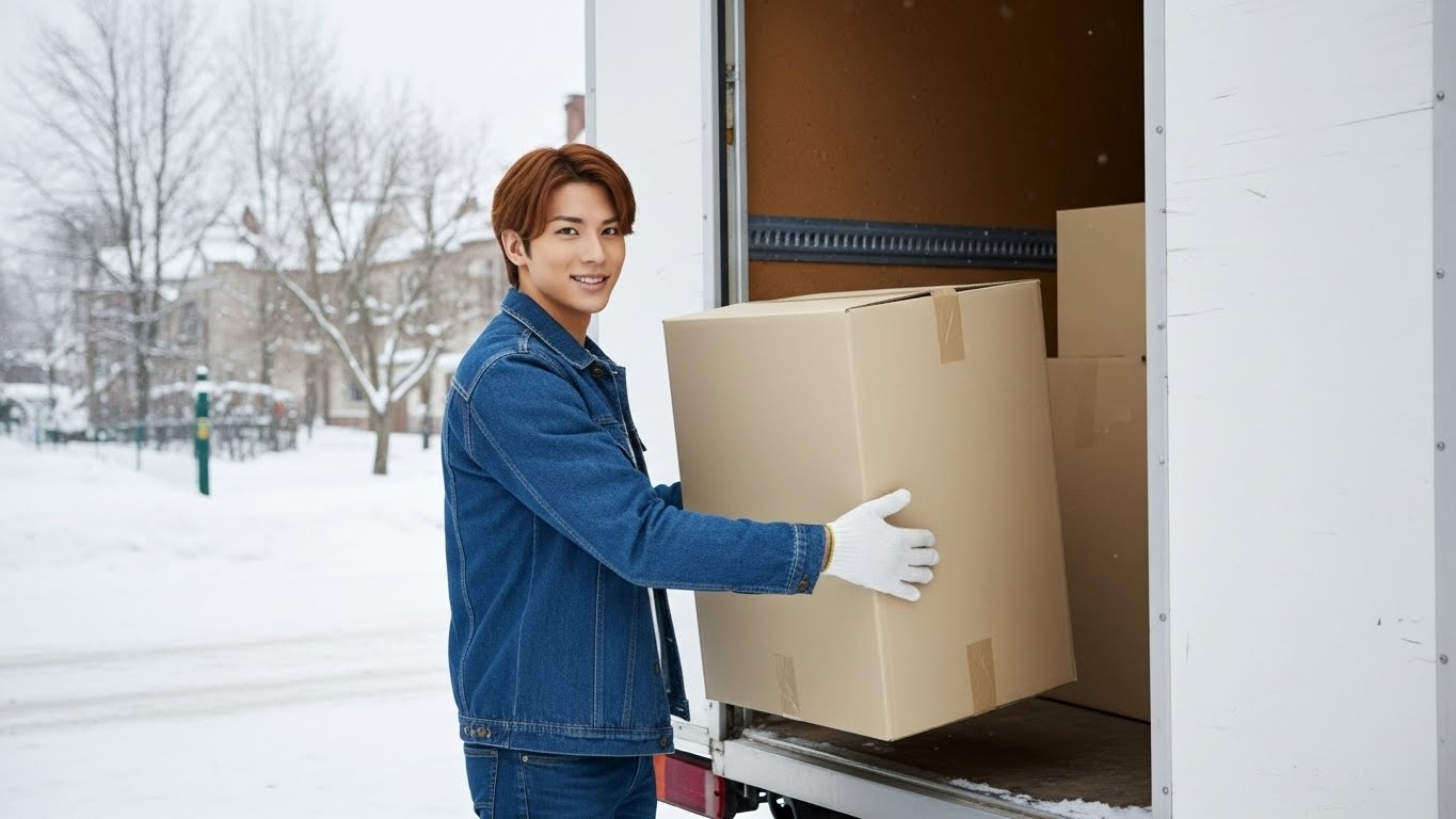 冬の引っ越し