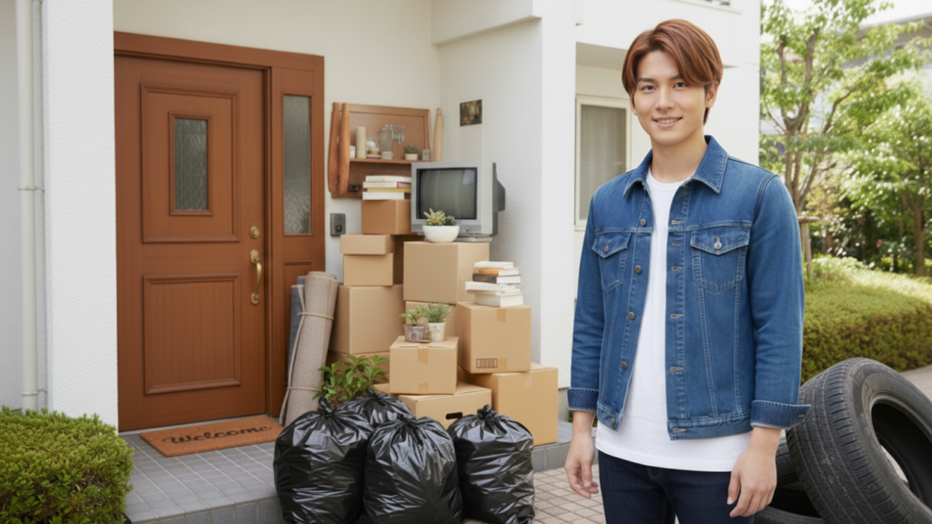 年末年始 大掃除 不用品 遺品整理