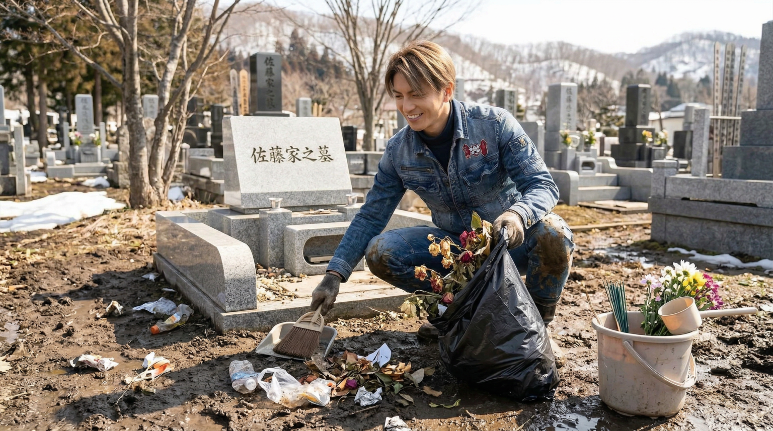 お墓参り代行