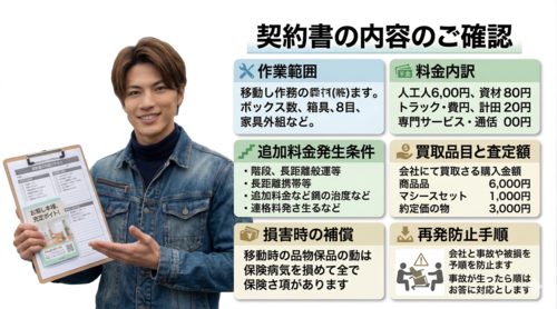 遺品整理の許可・保険・契約書で確認するポイント