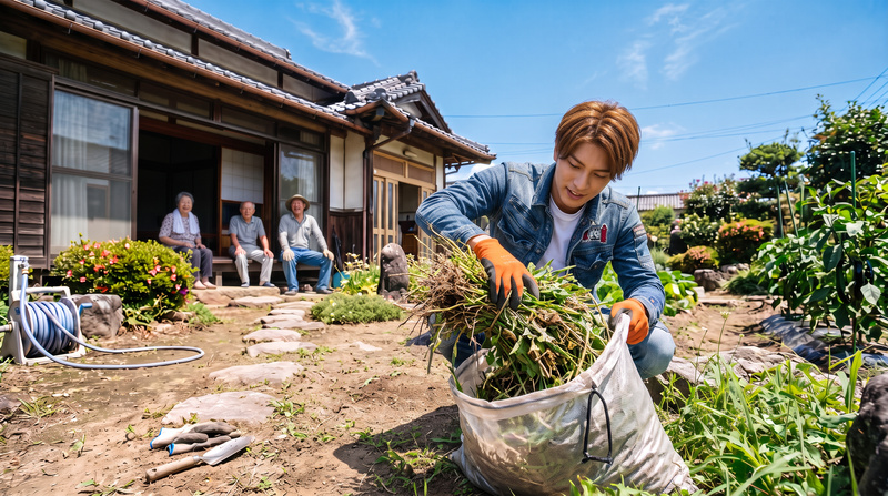 雑草抜き