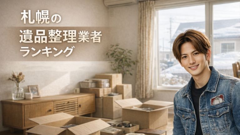 札幌の遺品整理業者ランキング記事のアイキャッチ